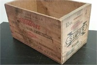 Western Ammunition Wooden Crate 12 GA