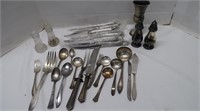 Vintage Flatware, Silver Plated S&P Shakers &