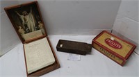 Antique Wooden MatchBox-1900's from New Alexandria