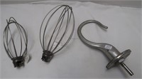 Misc Vintage Lot-Kitchen Aid Beaters, Hook