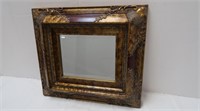 Vintage Framed Beveled Mirror