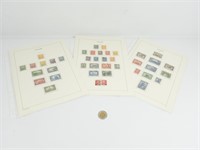 Collection de timbre ancien canadien