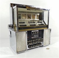 Jukebox de comptoir vintage avec clé