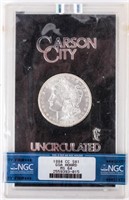 Coin 1884-CC Morgan Silver Dollar NGC MS64