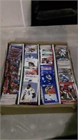 Large Box of collector football cards