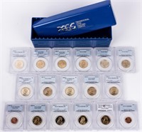 Coin 17 PCGS Certified Sacagawea Dollars