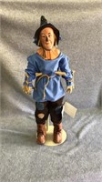 Franklin Heirloom Porcelain Doll Scarecrow