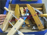 flat of wood & other clamps