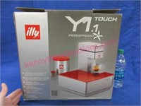 "illy y1.1 coffee iperespresso machine" new in box