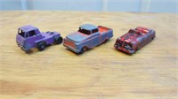 (3) Vintage Metal Tootsie Toy Cars/Trucks