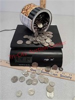 4+ pounds assorted variety coins - nickels,