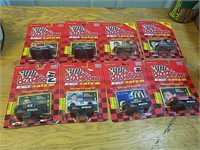 (8) Racing Champions Diecast Cars- 1997 Edition