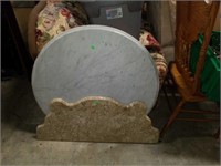 Lot of 2 Pieces Marble Very Nice
