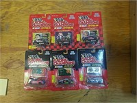 (6) Racing Champions Diecast Cars- 1996 Edition-