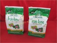 Organic Iron-Tone: 2 - 5lb  Bags in lot