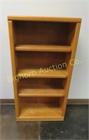 Oak Bookcase w/ 3 Adjustable Shelves by Thornwood