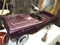 REPAINTED 1960S PEDAL CAR