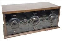 King-Hinners 1920s Silvertone Neutrodyne Radio