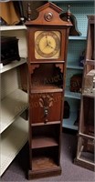 Jax Grandfather/Hall Clock Radio & Display Shelf