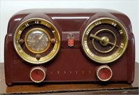 Crosley Model D-25MN Dashboard Tube Radio 13.5"