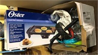 Oster electric griddle in the original box, other