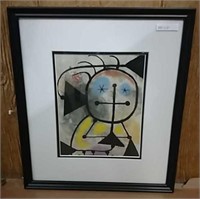 Set Of 2 Contemporary By Joan Miro
