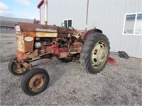 Farmall 340 Tractor with Back Blade