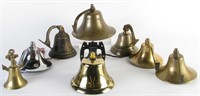 Group of Brass and Metal Bells