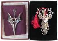 Christopher Radko and S. Garman Sterling Ornaments