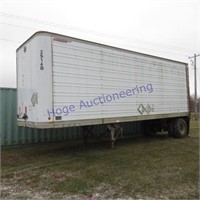 8X28ft storage trailer