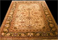 HAND KNOTTED PERISIAN KASHAN RUG