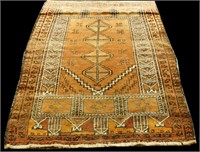 HAND KNOTTED IRAQ QUM RUG