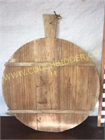 handmade wooden bread board