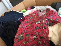 Contents Of Bin - Used Clothing