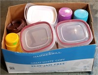 Lot Of Tupperware & Other Food Storage Containers