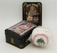 New Avon Babe Ruth Baseball & Metal Cards