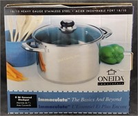 Oneida Immaculate 8 Qt Covered Stockpot Stainless