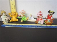 Disney & Strawberry Shortcake figurines