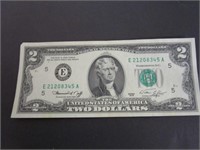 1976 $2 dollar bill