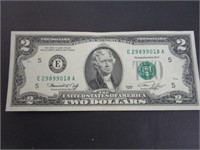 1976 $2 Dollar bill