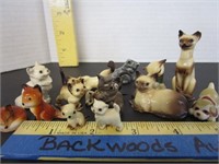 Hagen Renaker cats, foxes, & other tiny animals