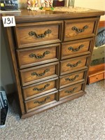 5 DRAWER HIGH BOY DRESSER