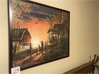 TERRY REDLIN FRAMED PUZZLE