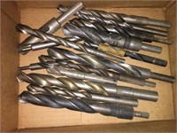 Assorted Drill/Auger Bits, 1 partial box