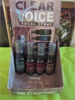 4 Bottles of Clear Voice Vocal Spray