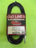 25'  16 Gauge Zip Speaker Cable