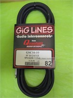 10'  16 Gauge Speaker Cable