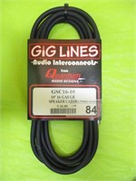 10'  16 Gauge Speaker Cable