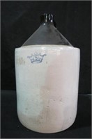 5 GALLON CROWN CROCK JUG