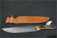 ROUGH RIDER COFFIN HANDLE BOWIE KNIFE